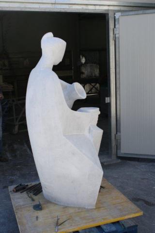 Sculpture "La temperanza" VALTIBERINA MARMI SANSEPOLCRO Sculpture "La temperanza" VALTIBERINA MARMI SANSEPOLCRO